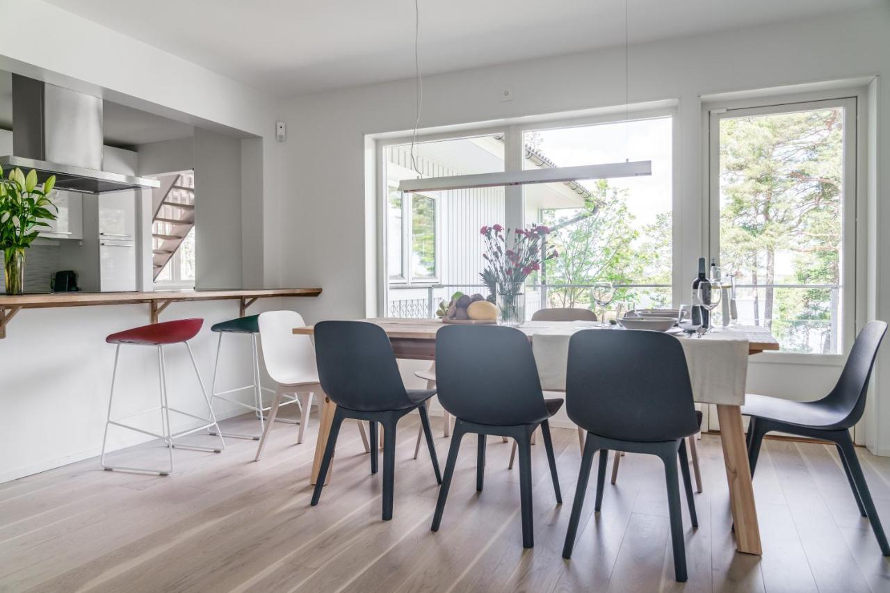 Elegant Home With Stunning Sea View And Garden Stockholm Ngoại thất bức ảnh